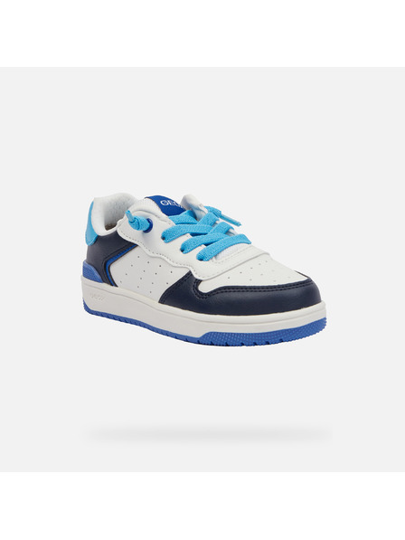 Geox Weiße Geox Washiba Turnschuhe für Jungen