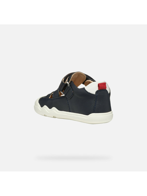 Geox Navy blue boys' barefoot sneakers Geox Steppieup