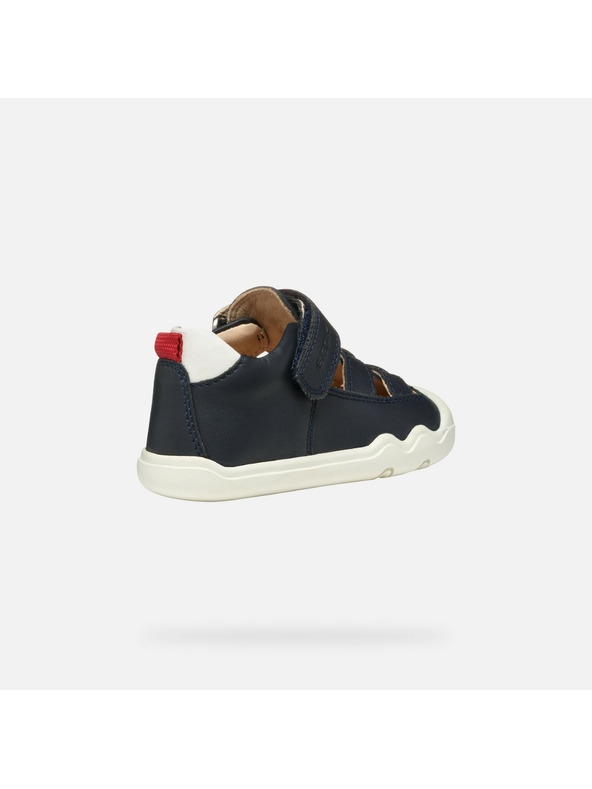 Geox Navy blue boys' barefoot sneakers Geox Steppieup