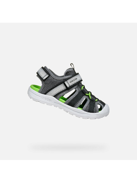 Geox Graue Geox Vaniett Sandalen für Jungen