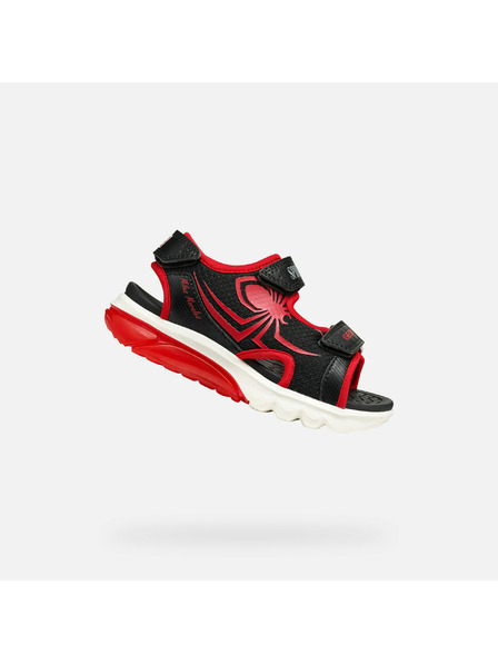 Geox Schwarze Jungen Sandalen Geox Ciberdron