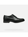 Geox Schwarze Herren Business Schuhe Geox Walk Pleasure F