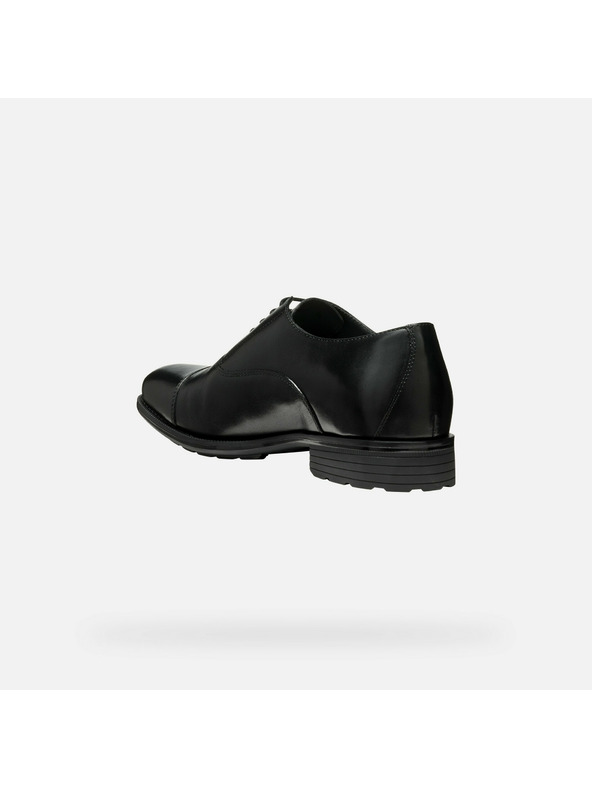 Geox Schwarze Herren Business Schuhe Geox Walk Pleasure F