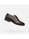 Geox Braune Herren-Businessschuhe Geox Walk Pleasure F