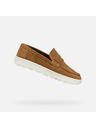 Geox Hellbraune Herren-Mokassins Geox Spherica ECUB-1