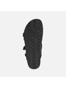 Geox Dunkelbraune Herrensandalen Geox Ghita