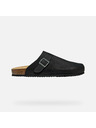 Geox Schwarze Herren-Slipper Geox Ghita
