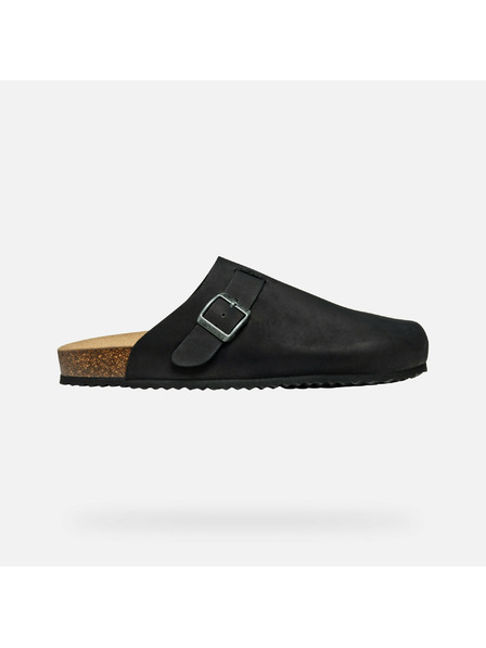 Geox Schwarze Herren-Slipper Geox Ghita
