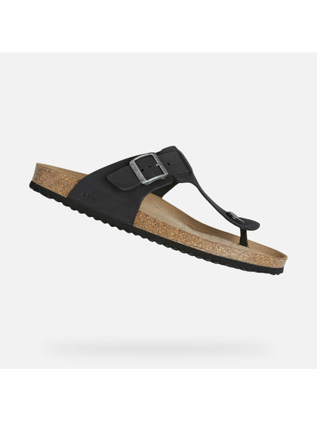 Geox Schwarze Herren-Flip-Flops Geox Ghita