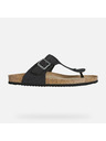 Geox Schwarze Herren-Flip-Flops Geox Ghita