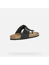 Geox Schwarze Herren-Flip-Flops Geox Ghita