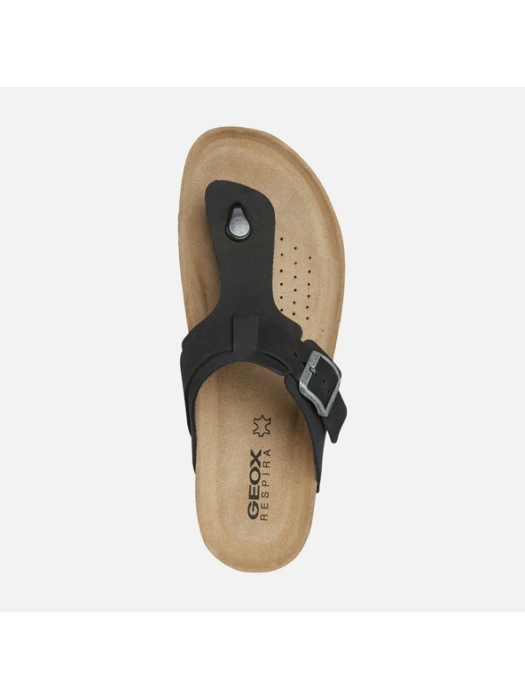 Geox Schwarze Herren-Flip-Flops Geox Ghita