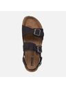 Geox Schwarze Herrensandalen Geox Ghita