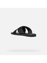 Geox Schwarze Herren-Hausschuhe Geox Erice