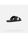 Geox Schwarze Herren-Hausschuhe Geox Erice