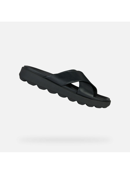 Geox Schwarze Herren Pantoffeln Geox Spherica Ec6