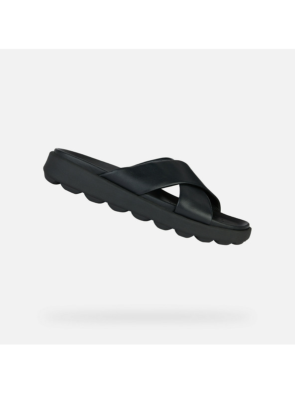 Geox Schwarze Herren Pantoffeln Geox Spherica Ec6