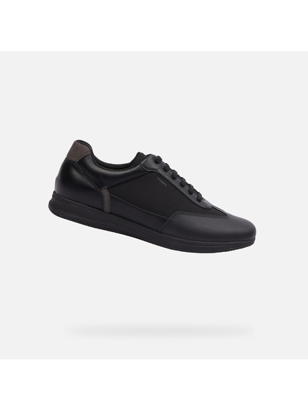Geox Schwarz Herren Geox Avery Turnschuhe