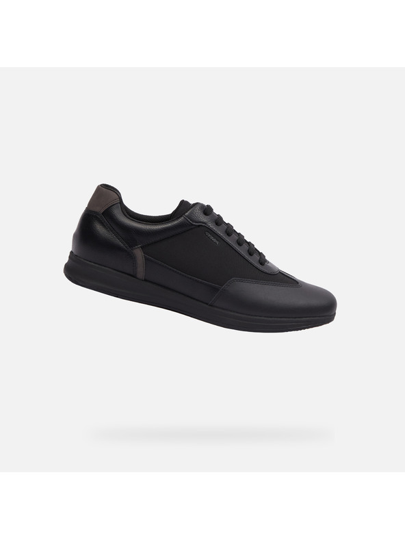 Geox Schwarz Herren Geox Avery Turnschuhe