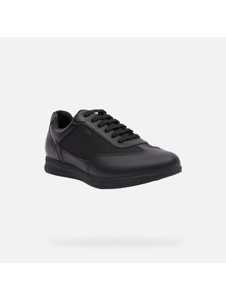 Geox Schwarz Herren Geox Avery Turnschuhe