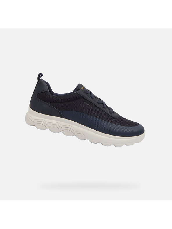 Geox Dunkelblaue Herren-Turnschuhe Geox Spherica