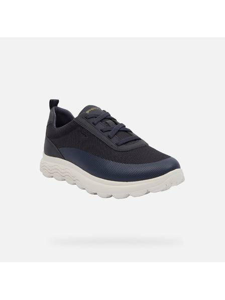 Geox Dunkelblaue Herren-Turnschuhe Geox Spherica