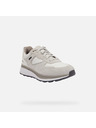 Geox Cremefarbene Herrenturnschuhe Geox Spherica Actif X1
