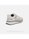 Geox Cremefarbene Herrenturnschuhe Geox Spherica Actif X1