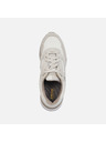 Geox Cremefarbene Herrenturnschuhe Geox Spherica Actif X1