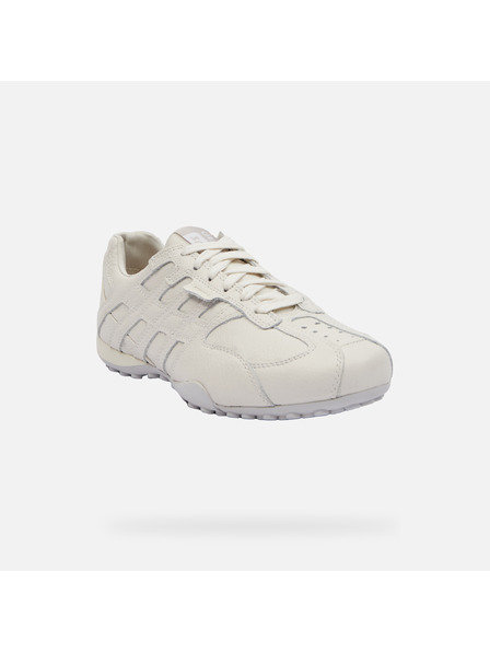 Geox Weiße Herrenturnschuhe Geox Snake Original