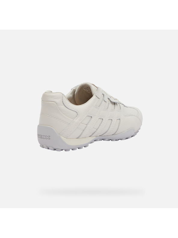 Geox Weiße Herrenturnschuhe Geox Snake Original