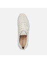 Geox Weiße Herrenturnschuhe Geox Snake Original