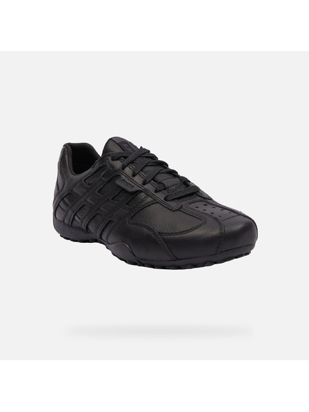 Geox Schwarze Herrenturnschuhe Geox Snake Original