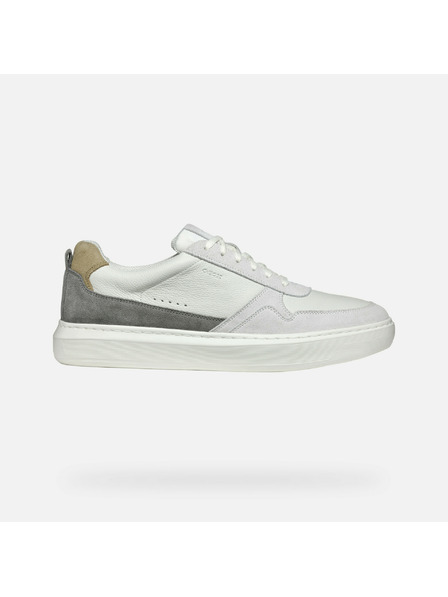 Geox Creme Herren Geox Deiven Turnschuhe