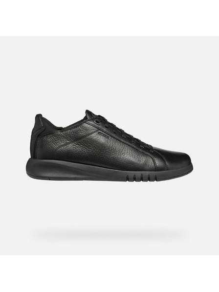 Geox Schwarze Herren-Freizeitschuhe Geox Aerantis