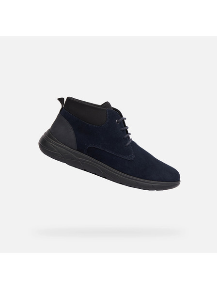 Geox Schwarze Herren Geox Portello Stiefelette