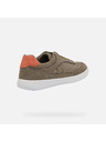 Geox Hellgrüne Herren-Sneaker Geox Rieti