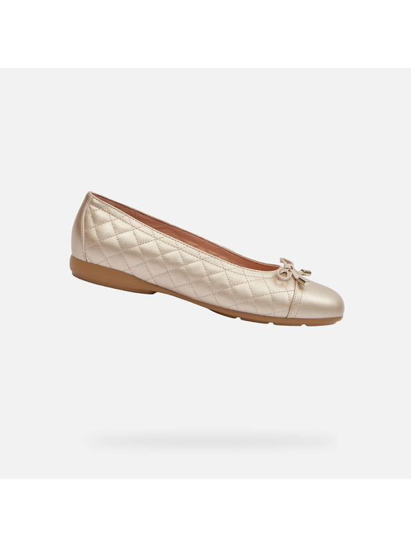 Geox Goldene Damen-Ballerinas Geox Annytah