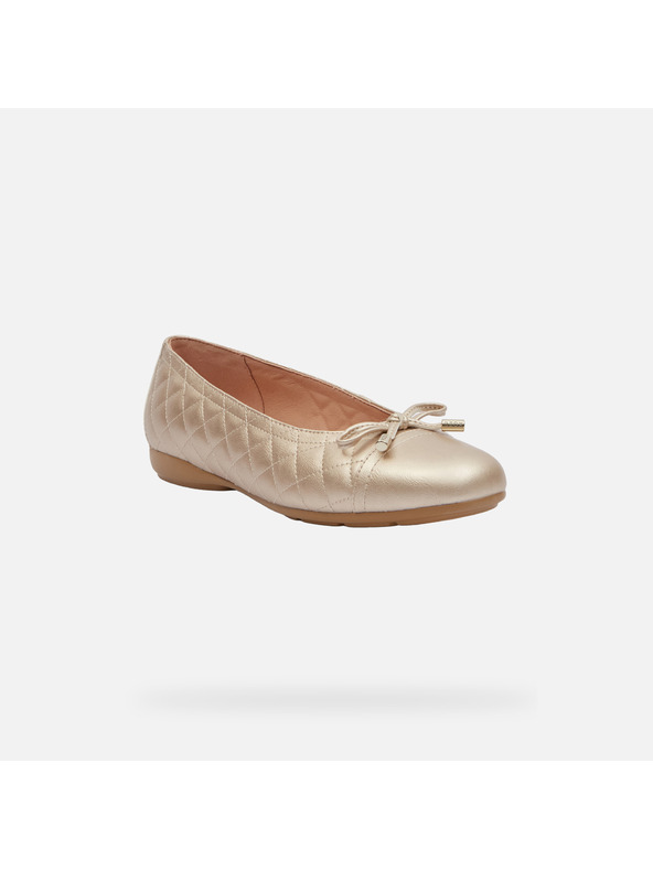 Geox Goldene Damen-Ballerinas Geox Annytah
