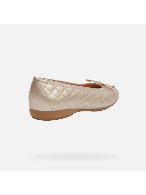 Geox Goldene Damen-Ballerinas Geox Annytah