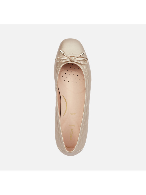 Geox Goldene Damen-Ballerinas Geox Annytah
