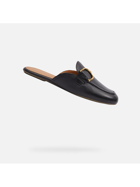 Geox Schwarze Damen Geox Palmaria Slipper