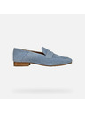 Geox Hellblaue Damen-Mokassins Geox Mantinea