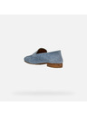 Geox Hellblaue Damen-Mokassins Geox Mantinea