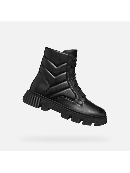 Geox Schwarze Damenstiefel Geox Vilde