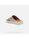 Geox Goldene Damen-Pantoletten Geox
