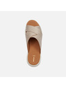 Geox Goldene Damen-Pantoletten Geox