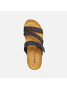 Geox Schwarze Damen-Hausschuhe Geox New Sthellae
