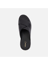 Geox Schwarze Damen-Hausschuhe Geox Dandra 40