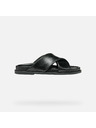 Geox Schwarze Damen-Hausschuhe Geox Adelash